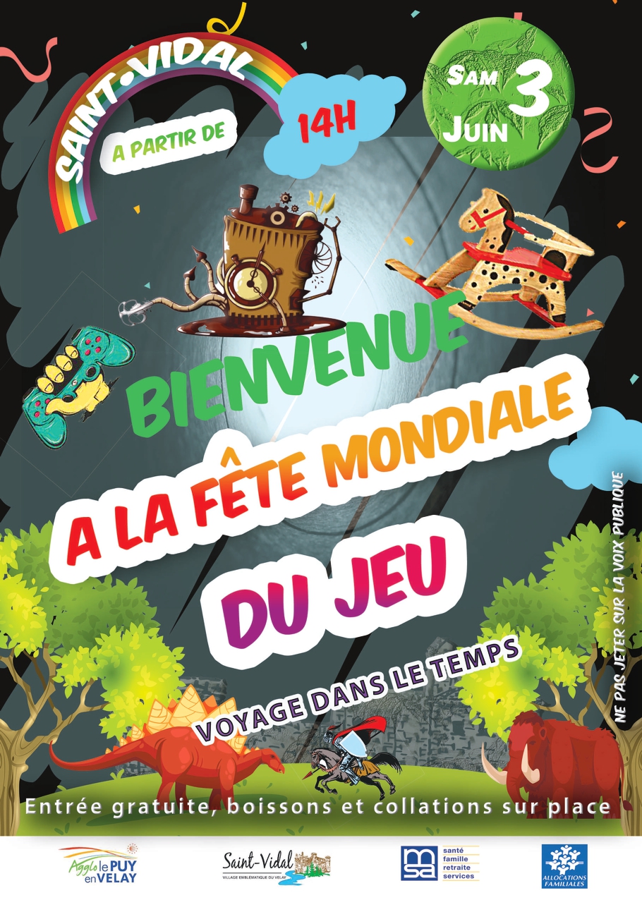 Fête Mondiale du Jeu St Vidal IELLO