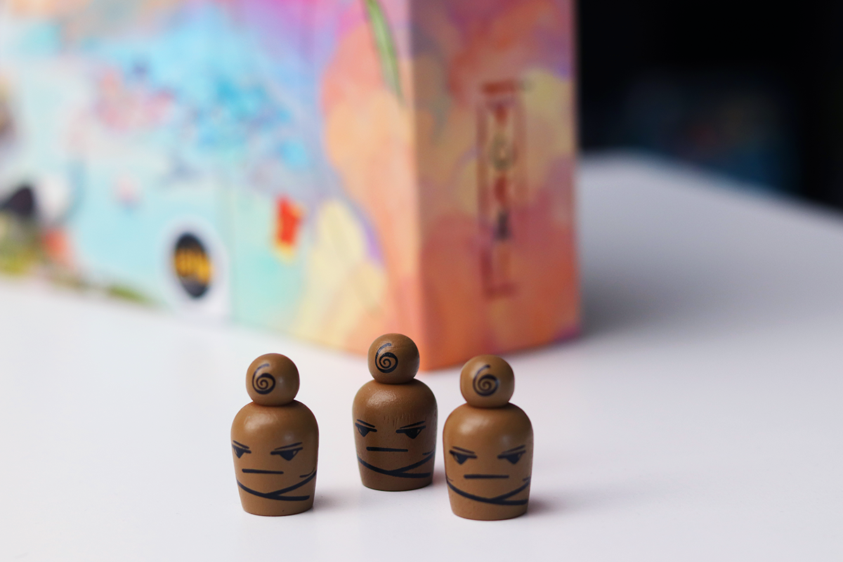 Figurines en bois Yokai