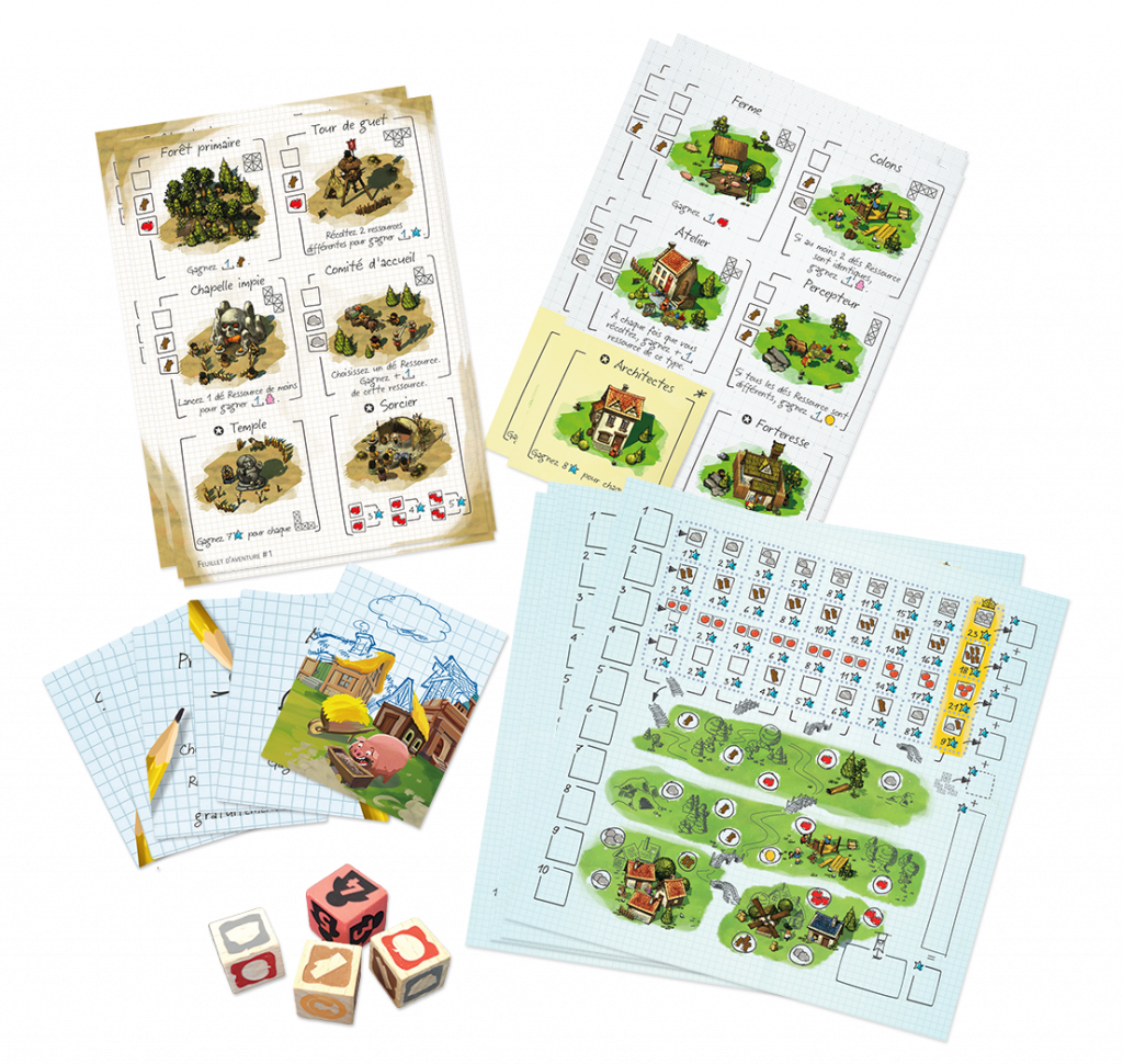 Imperial Settlers Roll and Write