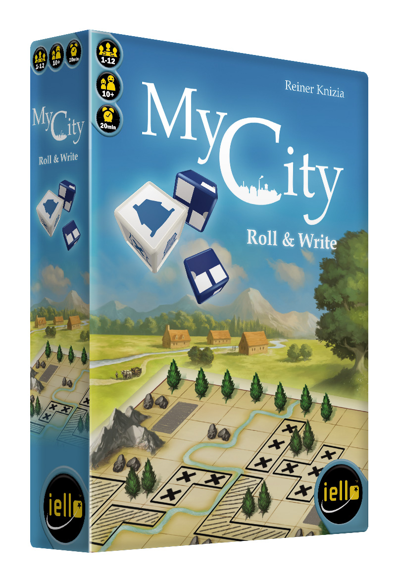 My City Roll & Build - Gioco Di Carte E Dadi Per Costruire La Tua Città - 1-6 Giocatori, Età 10+