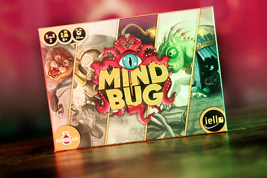 Mindbug – Gioco Di Carte Strategico Base, Inglese, 2 Giocatori, Partite Rapide, Creature E Carte Speciali, IELLO 70109