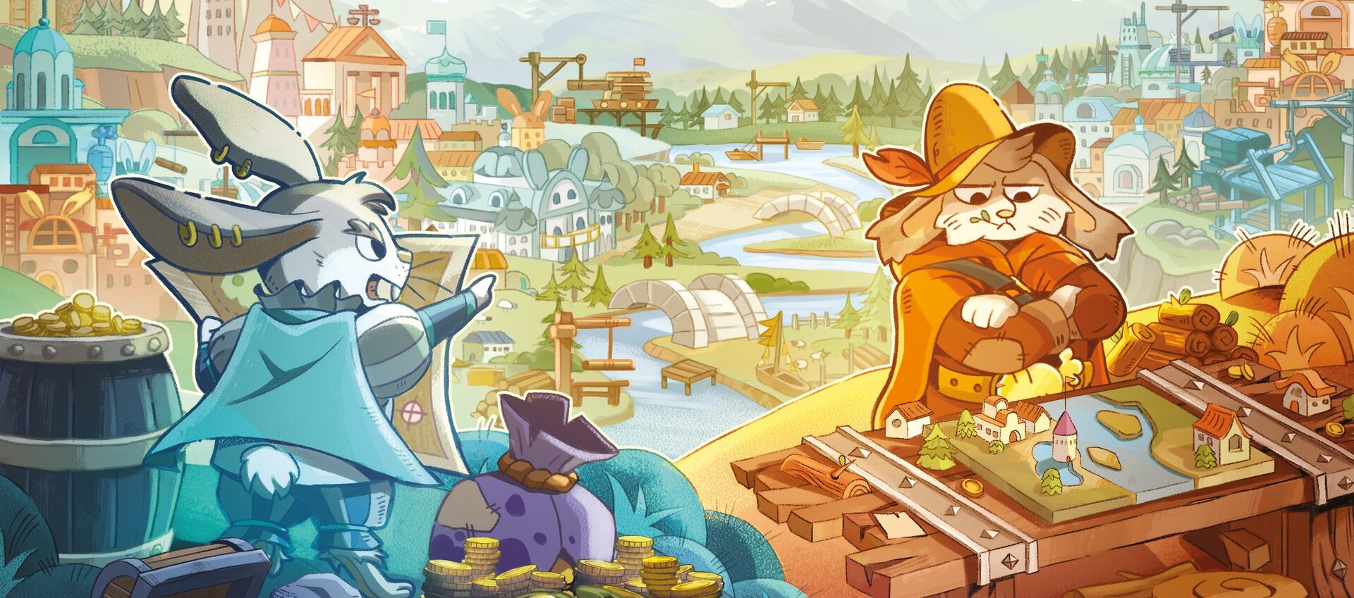 Bunny Kingdom – Hasenstarkes Familienspiel Von Richard Garfield – Für 2–4 Spieler Ab 12 Jahren